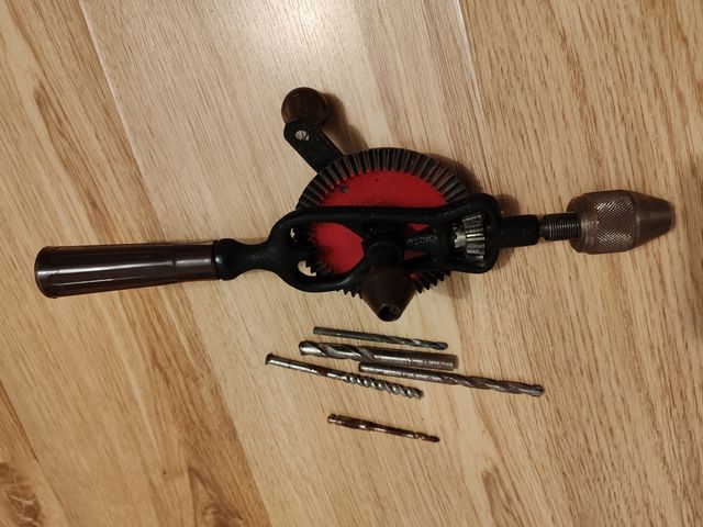 Trapano da carpentiere 
Manuale Alcyon