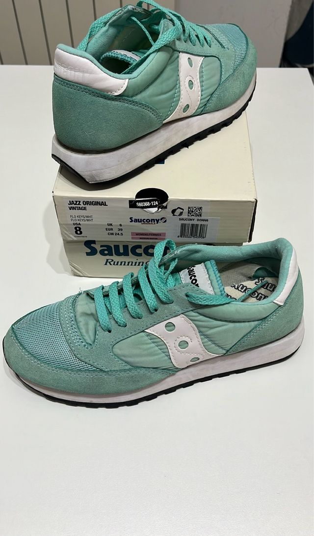 Saucony Jazz Original - Turchese - 39