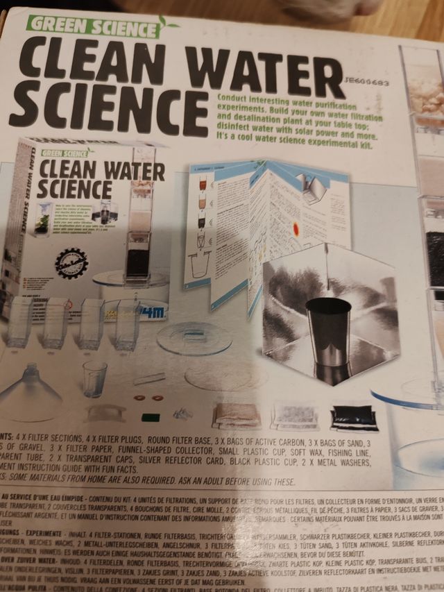 Scienza dell'acqua pulita