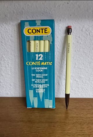 12 Portaminas Conte Matic vintage