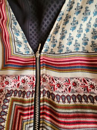 Conjunto Zara vaquero y kimono talla 34 