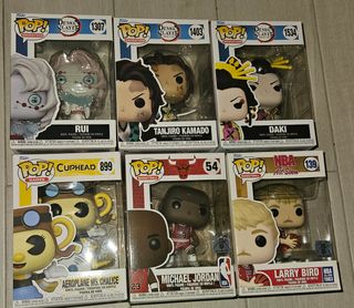 Funkos Demon Slayer Cuphead NBA