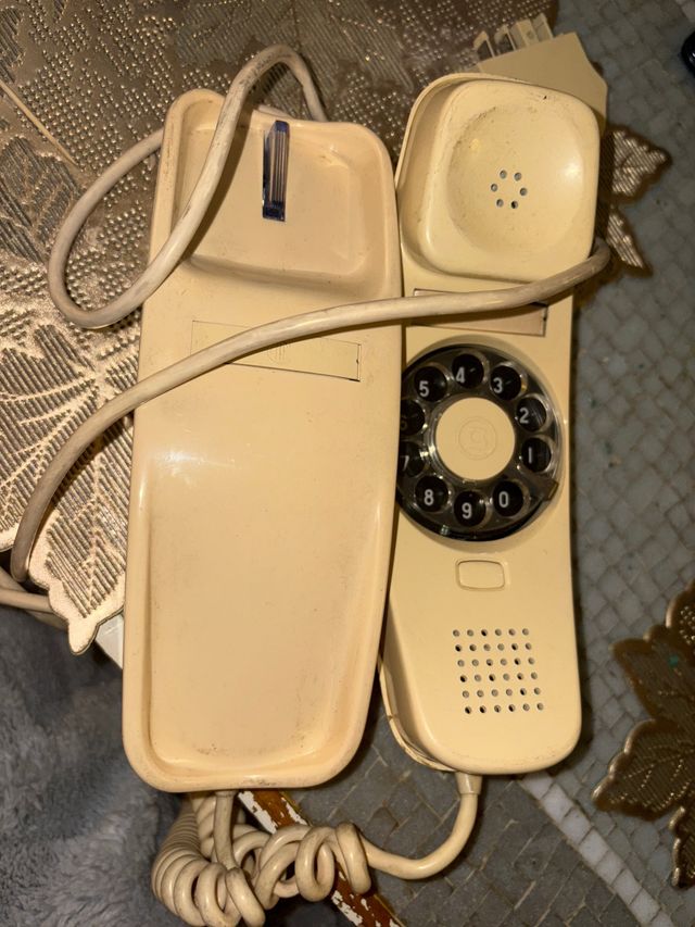 Teléfono Góndola vintage beige