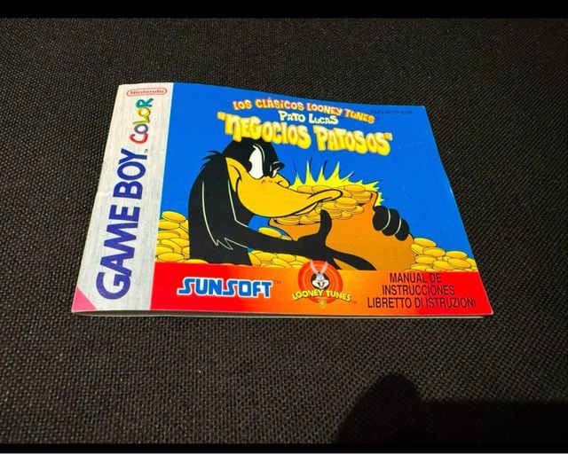 Manual Negocios patosos pato lucas GBC