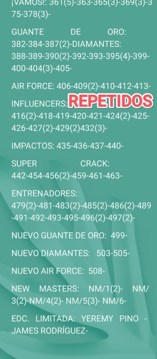 Cromos Adrenalyn XL 24-25