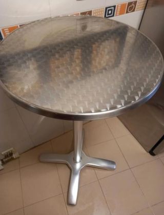 Mesa Alta Míchigan Inox Y Aluminio Indus