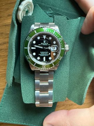 Rolex Kermit Submariner Green