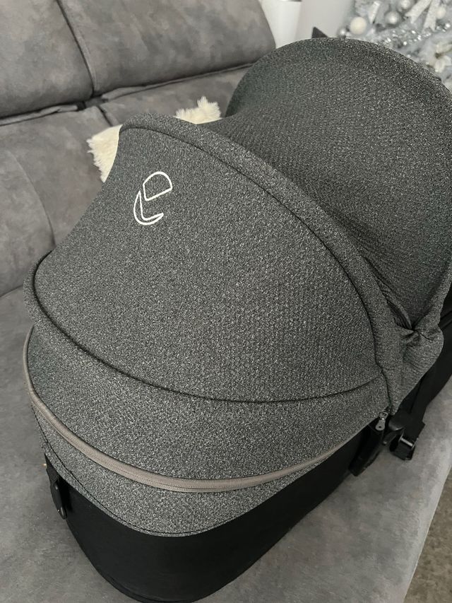 Capazo Jane gris oscuro para bebé