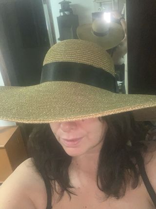 Sombrero playa dorado Alex Max