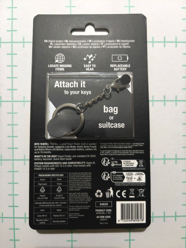 Localizador Inteligente Tipo Apple