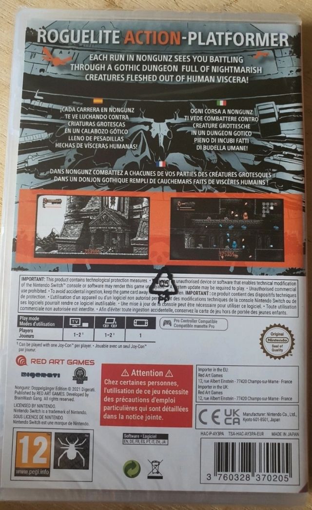 Nongunz: Doppelganger Edition - Nintendo Switch