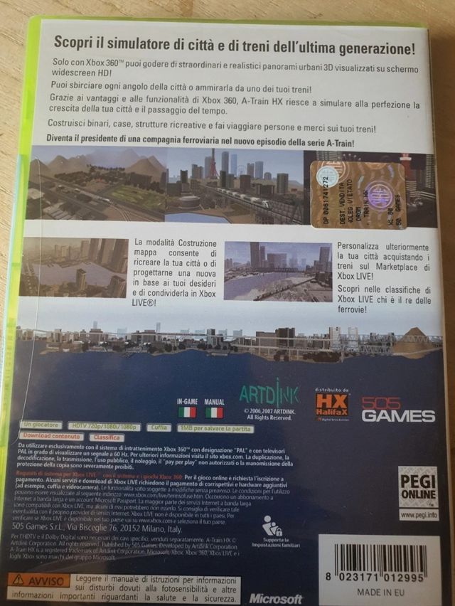 A-Train HX - Simulador de Trens Xbox 360