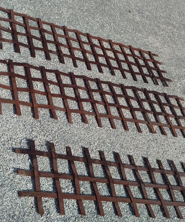 Barandilla hierro entrelazado 