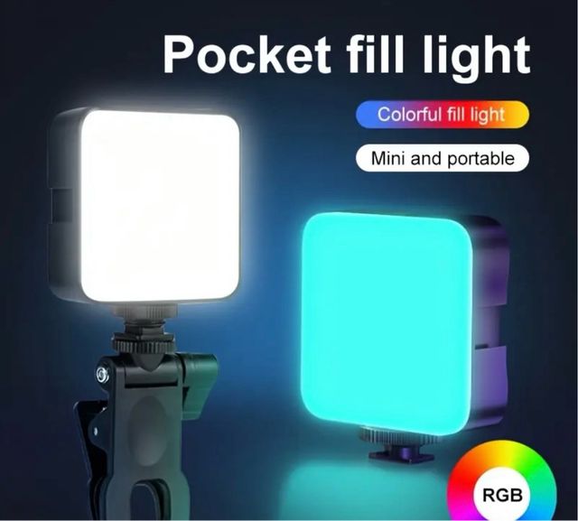 Luz RGB portátil