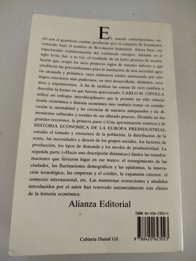 Historia Economica De La Europa Preindustrial