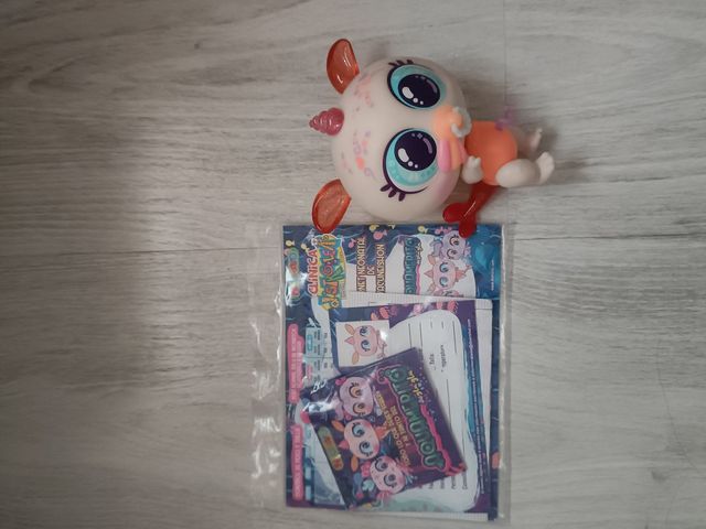 Axolotl rosa in casimerite con set