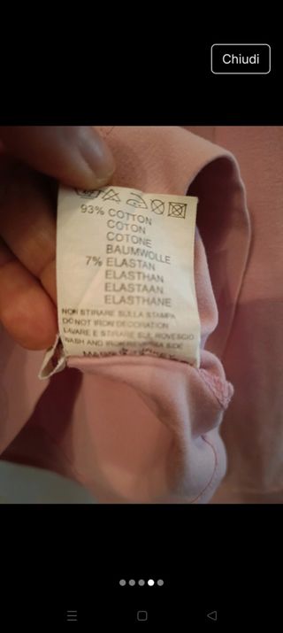 Maglia Baci&Abbracci rosa