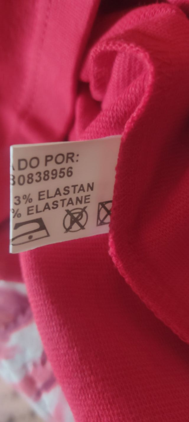 Camiseta Alphadventure nueva, rojo/gris, talla S, 