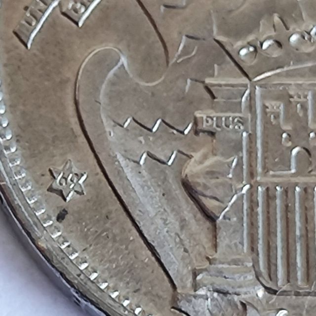F38 Moneda 25 pesetas Franco 1957-69 SC LEER