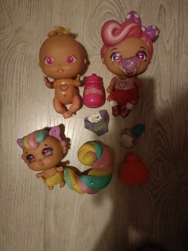 Bambole Bellies: 10 sciolte o 35 insieme!