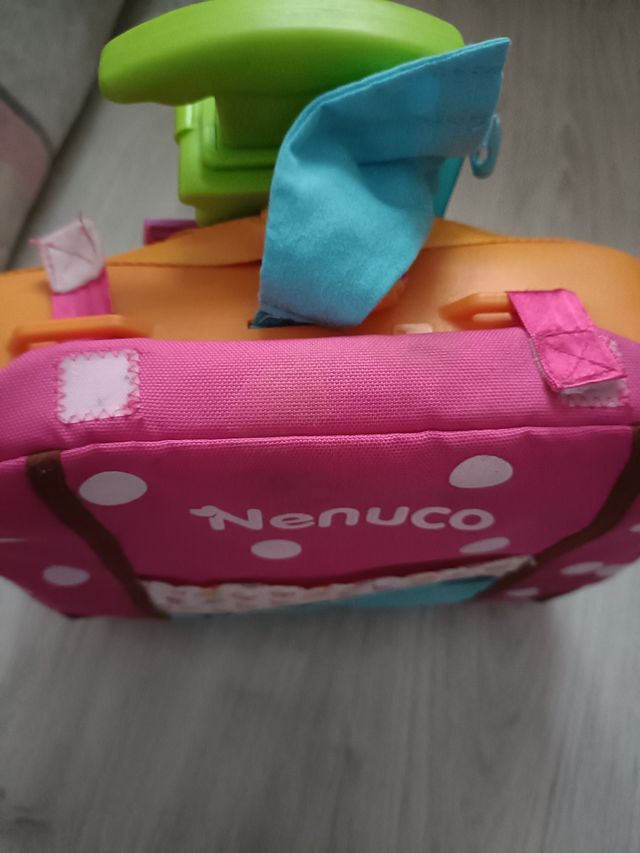 Valigia da viaggio Nenuco +: bambola e vestiti