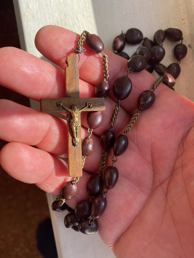 Rosario semi carruba antico