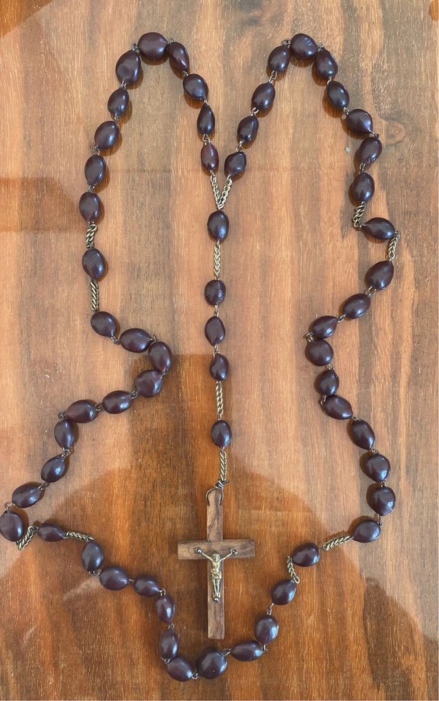 Rosario semi carruba antico