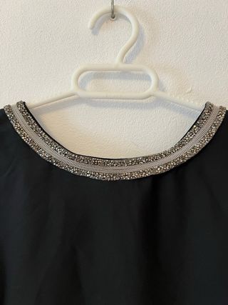 Blusa negra Zara - Talla M