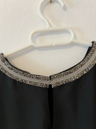 Blusa negra Zara - Talla M