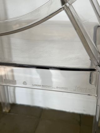 Sedie Louis Ghost - disegnate da Philippe Stark