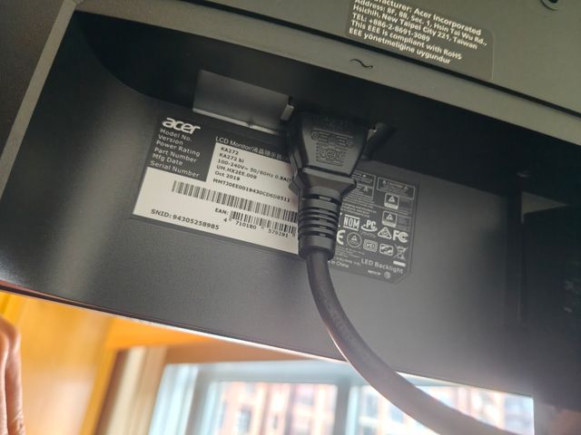 Monitor Acer 27 led full hd