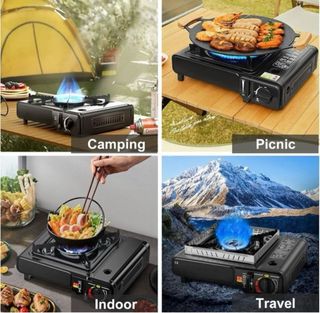 Fornello portatile per cucinare campeggiare viaggiare 