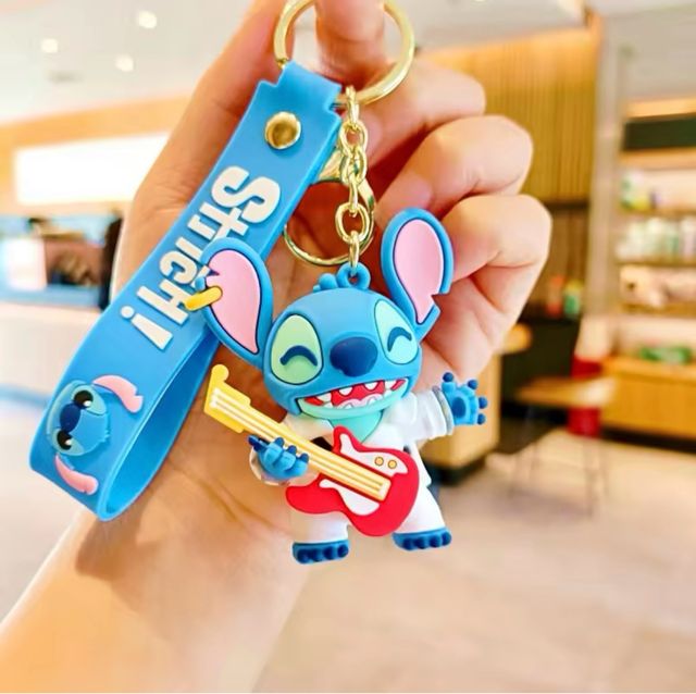 Portachiavi Disney Stitch Elvis Presley chitarrista