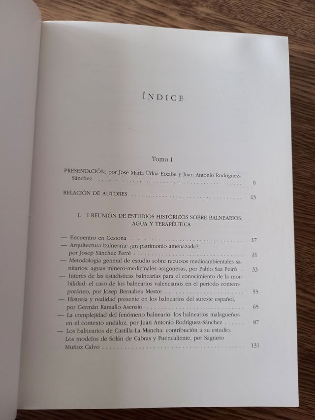 Los Balnearios Españoles