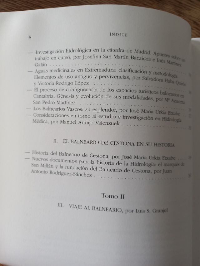Los Balnearios Españoles