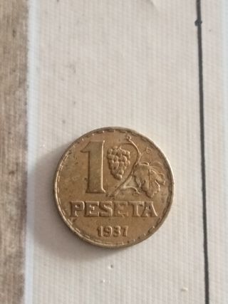 Moneda1 pesetas Rep. Española no envío, precio,con