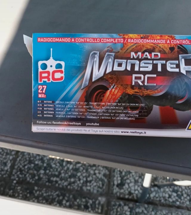 Monster Mad RC Macchinina Radiocomandata