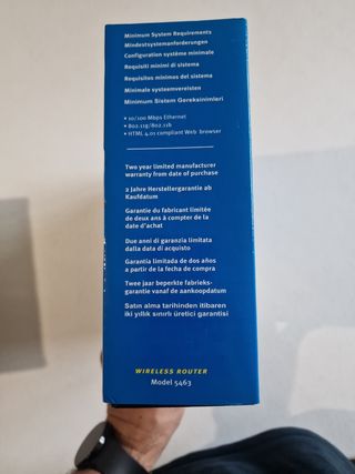 Router inalámbrico USRobotics 5463