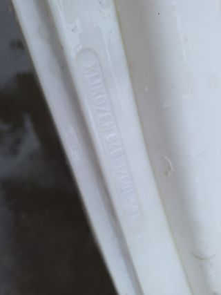 Cubo basura blanco 60L - Pedal