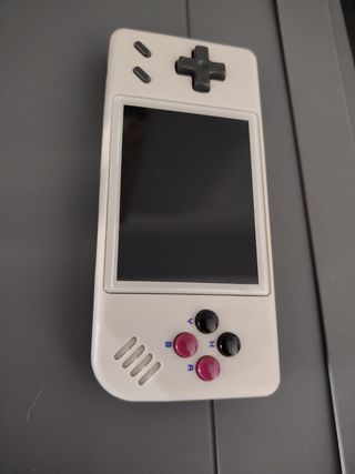 AMBERNIC RG28XX - Consola Retro Gris/Blanca