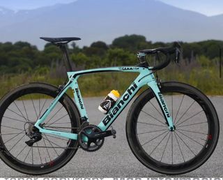 Bicicleta Bianchi Oltre XR4 Durace Di2. talla 53.