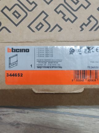 Videocitofono BTicino vivavoce 344625 nuovo