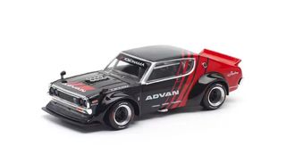 Nissan Skyline 2000 GT-R (Hakosuka) - Advan 1/64