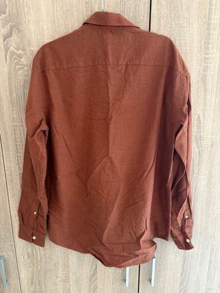 Camisa marrón Zara - Talla L