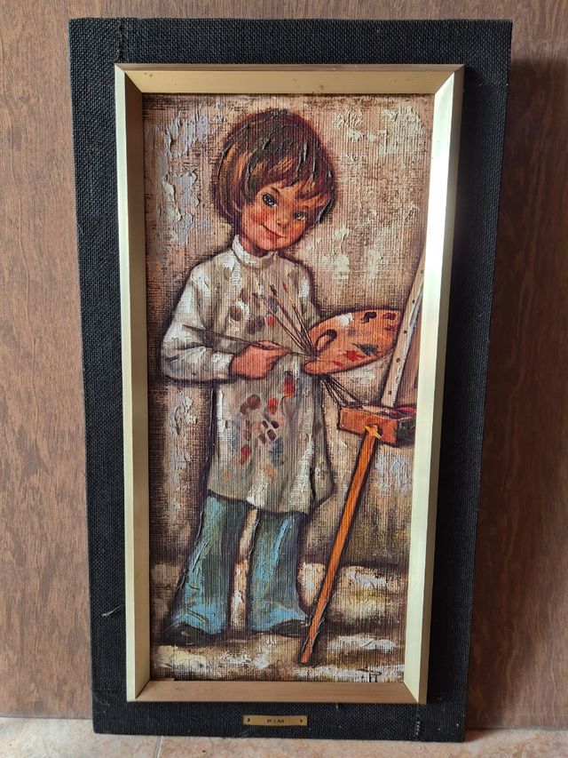 Cuadro Óleo antiguo PIM