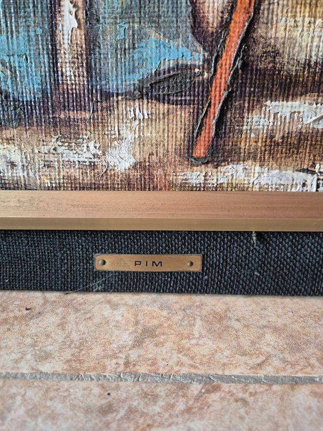 Cuadro Óleo antiguo PIM