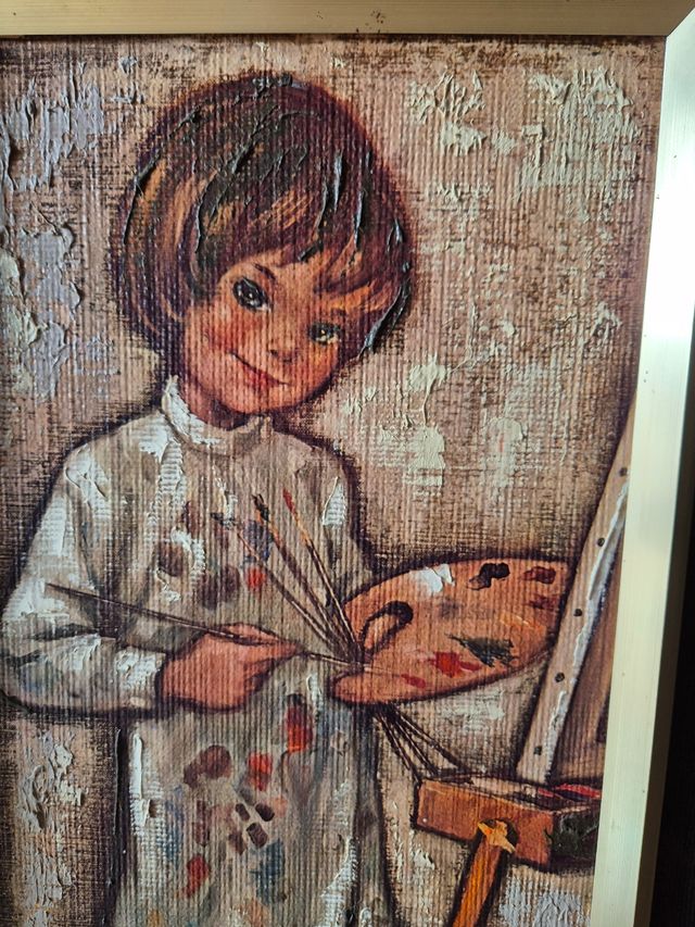 Cuadro Óleo antiguo PIM