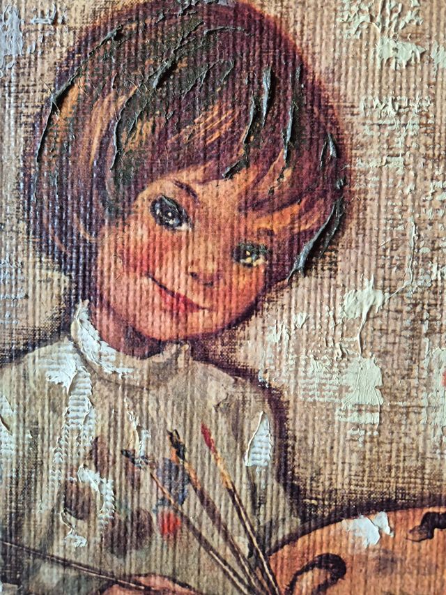 Cuadro Óleo antiguo PIM