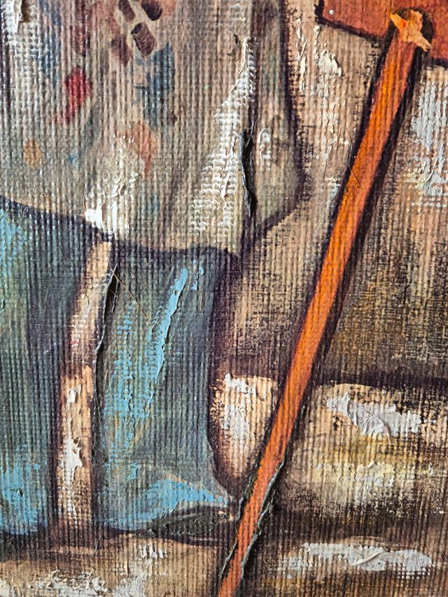 Cuadro Óleo antiguo PIM