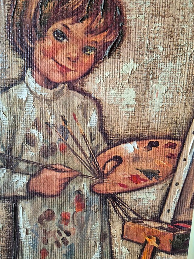 Cuadro Óleo antiguo PIM